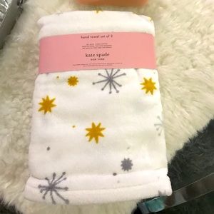 Kate spade Hand towel set